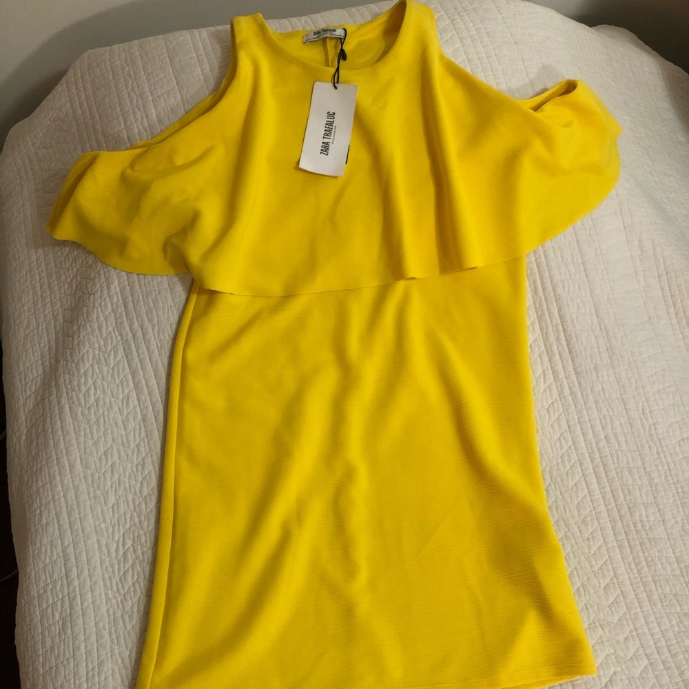 Zara yellow dress💛💛